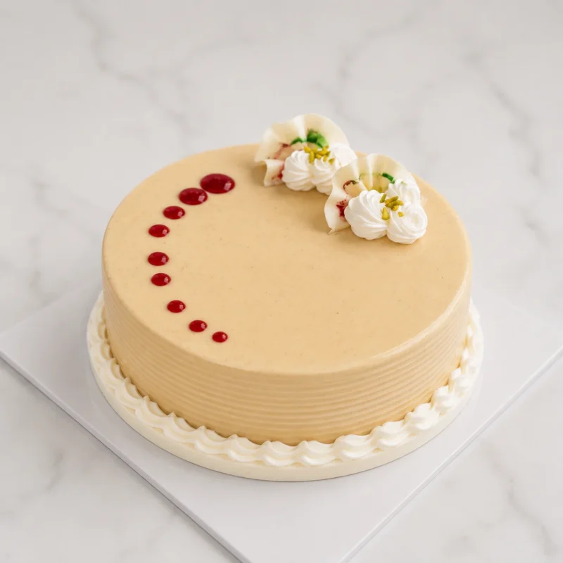 Kinder Cake with Kinder White cream