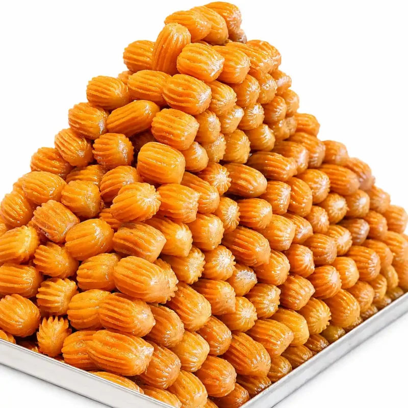 Balah Al Sham crispy fried bites soaked in syrup