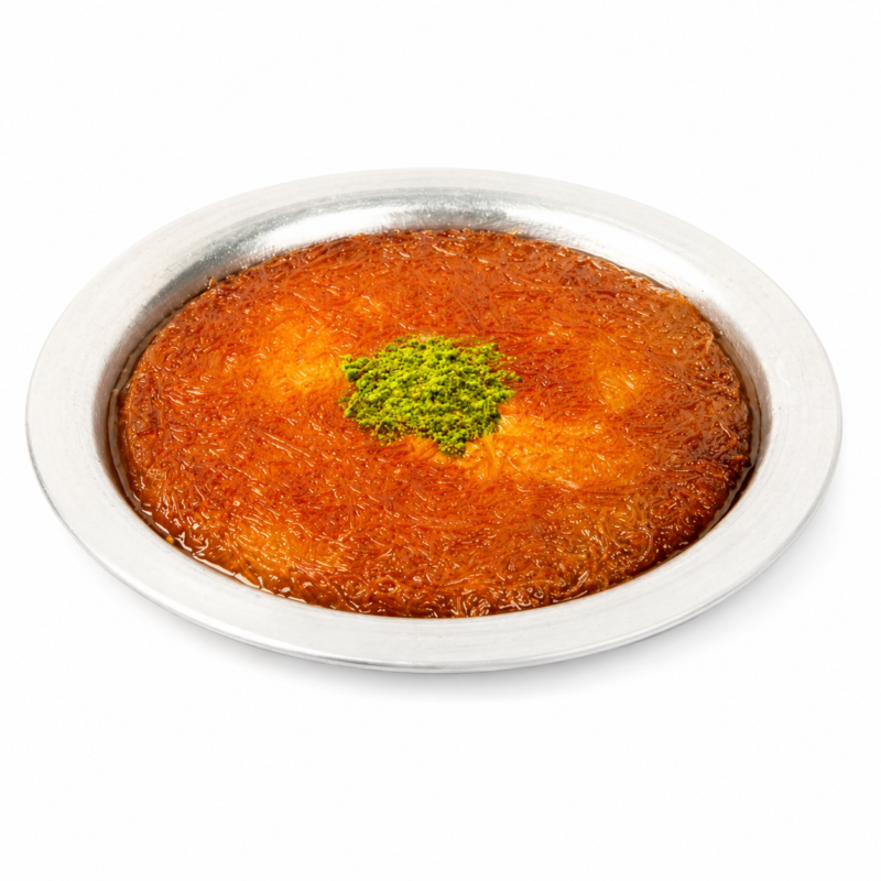 cream kunafa